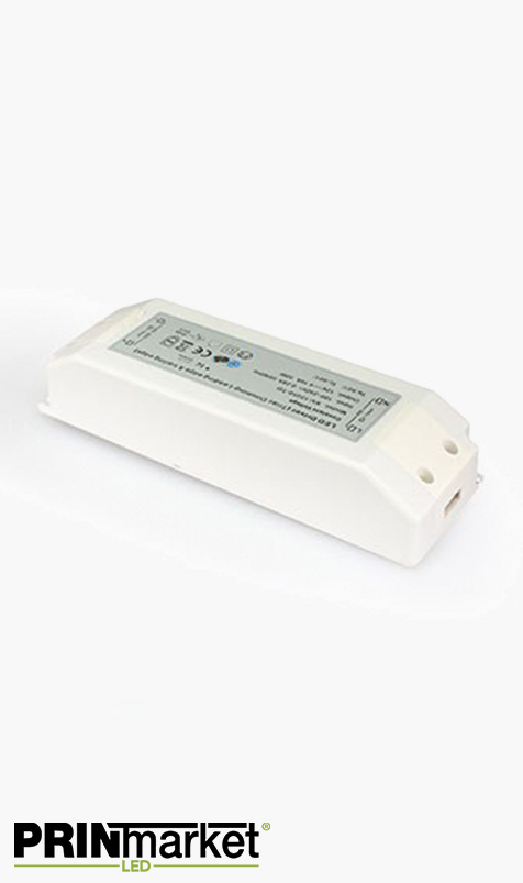 Transformateur LED 12V - 50 watts - Dimmable - Non étanche