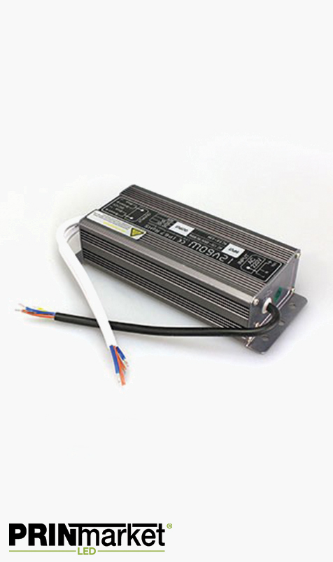 Transformateur LED 12V - 60 watts - Non dimmable - Étanche IP67