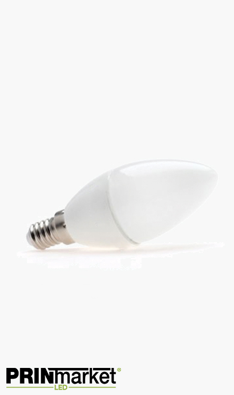 Ampoule LED E14 - 4,5 watts (équiv. 50w) - Flamme
