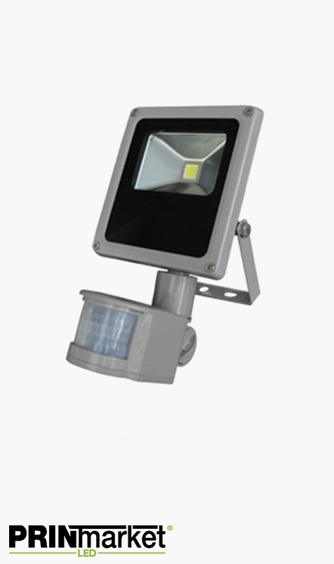Projecteur LED extra-plat 10 watts (équiv. 60w) - Étanche IP66