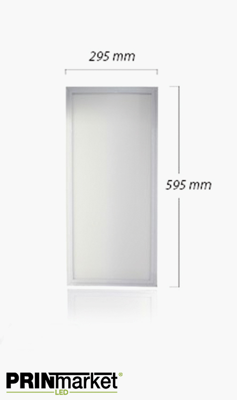 Panneau lumineux LED 20 watts - 300 x 600 mm