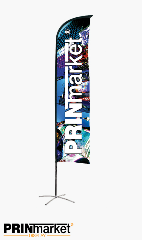Drapeau Aile M 220 cm