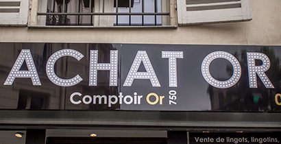 Comptoir Or 750